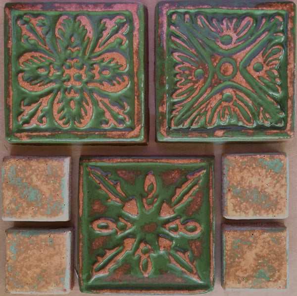 Engobe Decos<br/>Vintage<br/>8" x 8"