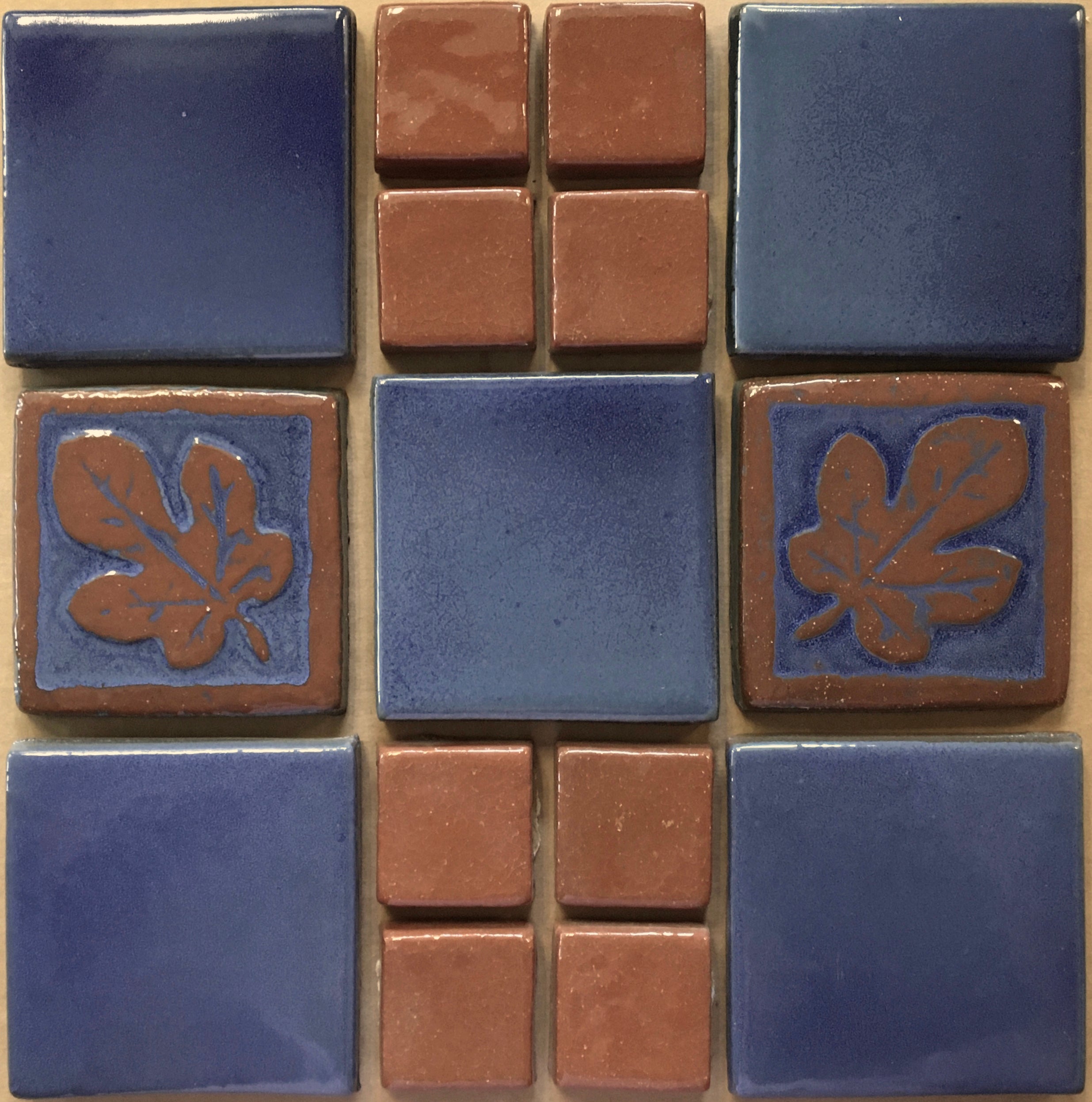 Oak Leaf Vignette 12.5" x 12.5"
