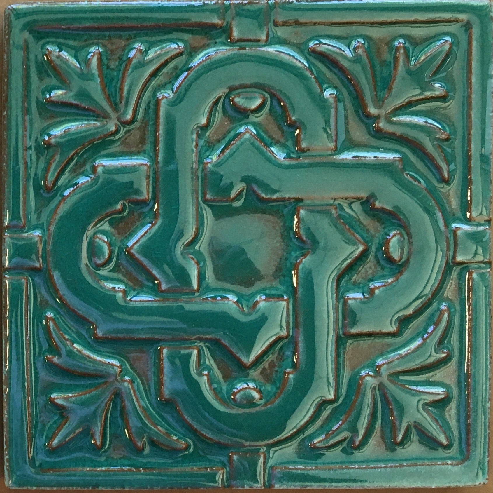 Celtic Knot Art Tile 6" x 6"
