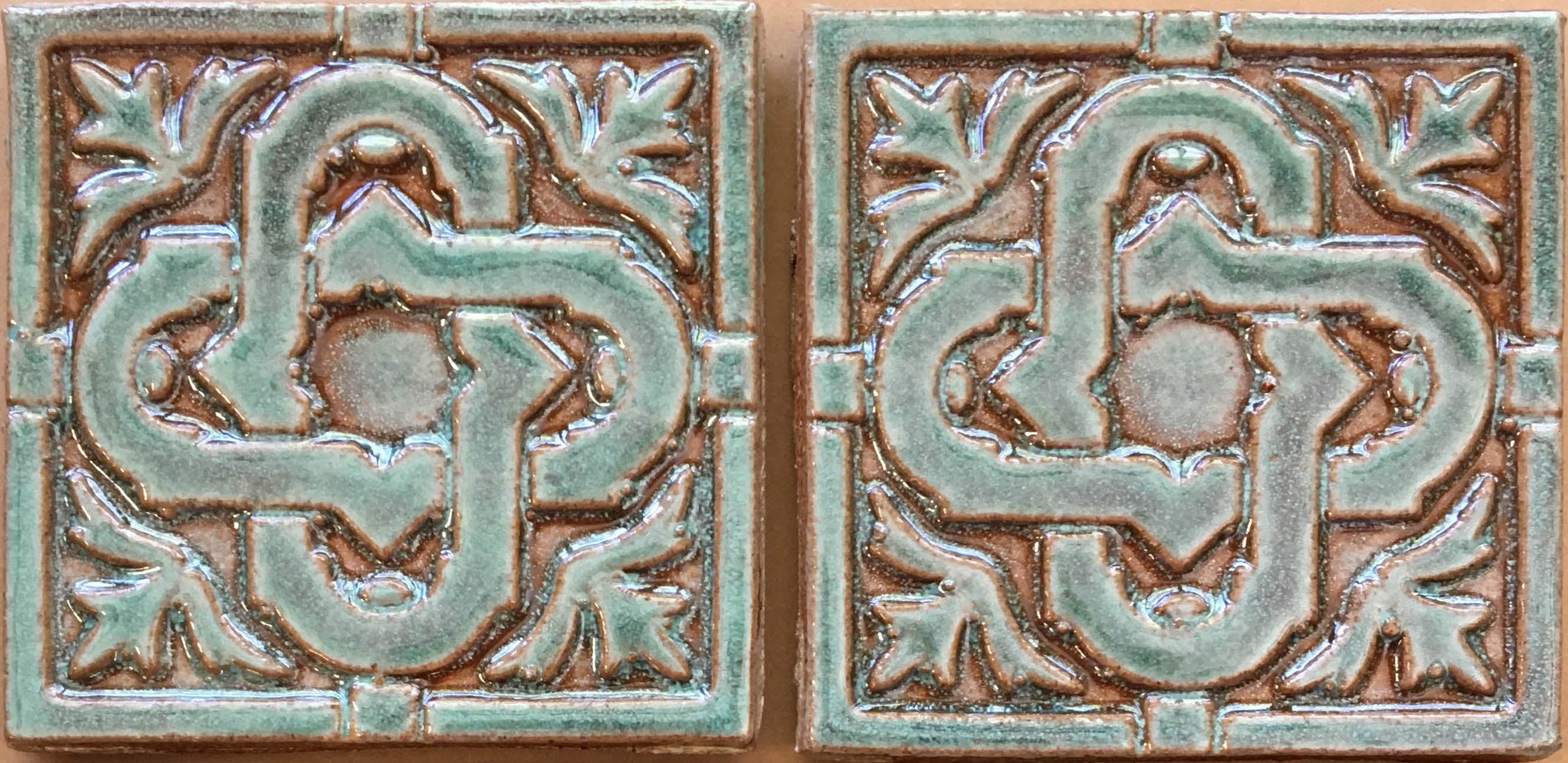 Celtic Knot Art Tile 4" x 4", 6 tiles