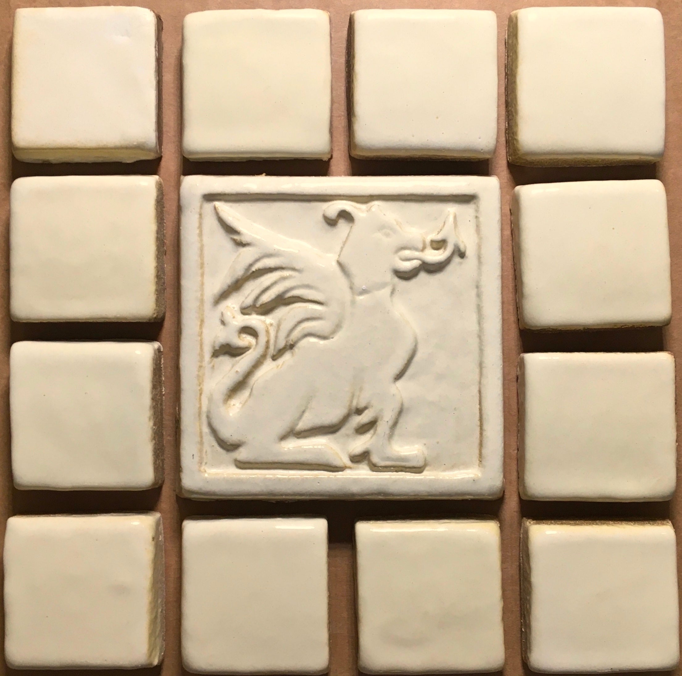 Dragon Vignette 8" x 8"