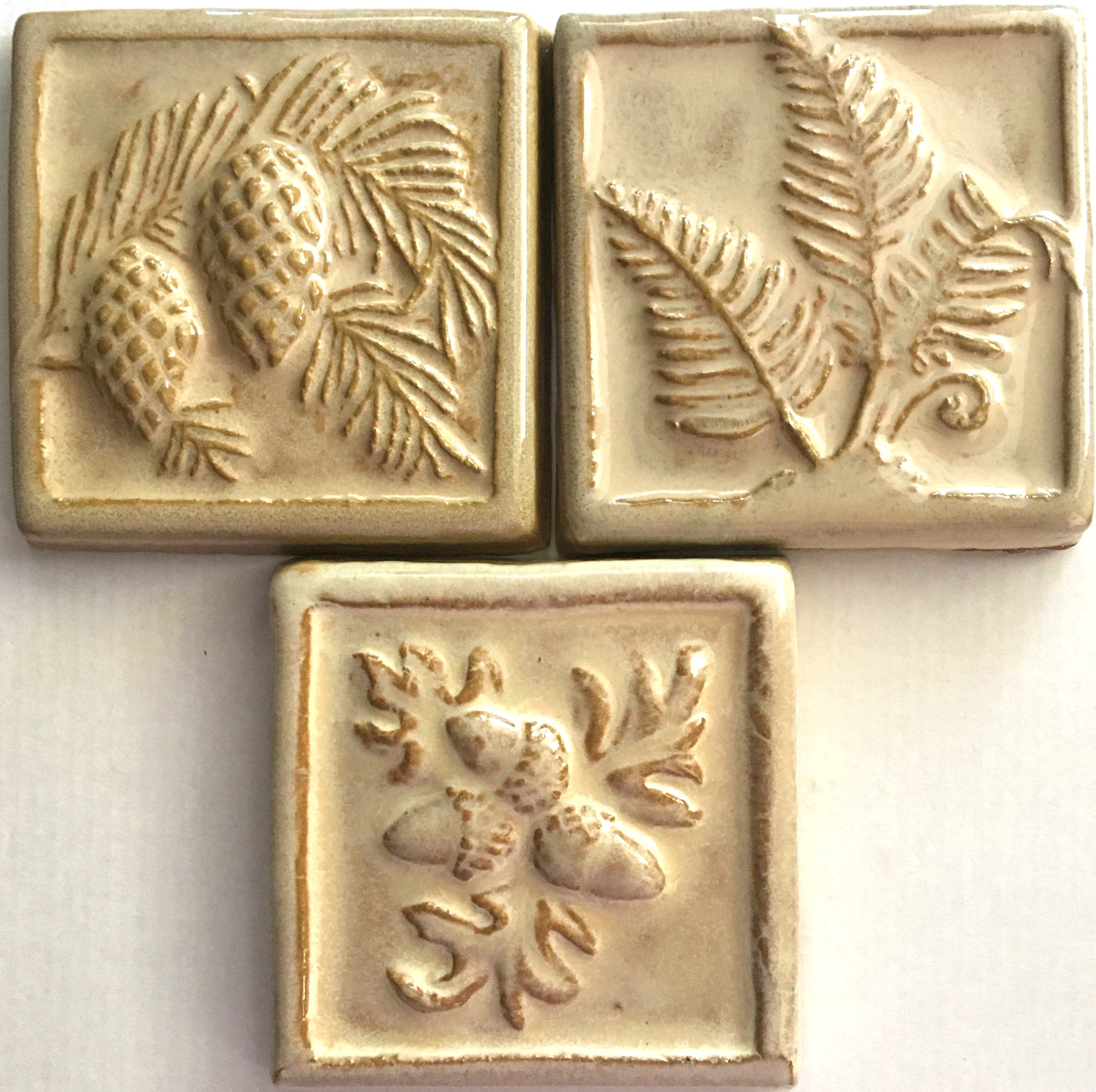 Nature_Tiles Art Tile 4" x 4" (3 tiles)