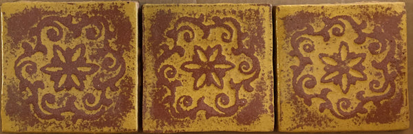 AstroFlower<br/>Vintage<br/>6" x 6", 3 tiles